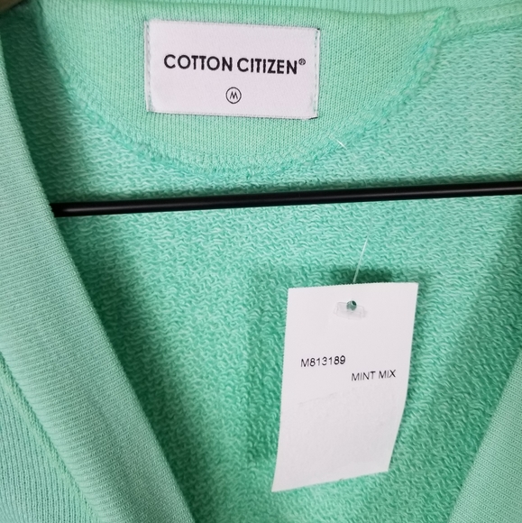 Cotton Citizen | Mint Mix Bronx Oversized Sweatshirt NEW - Picture 4 of 4